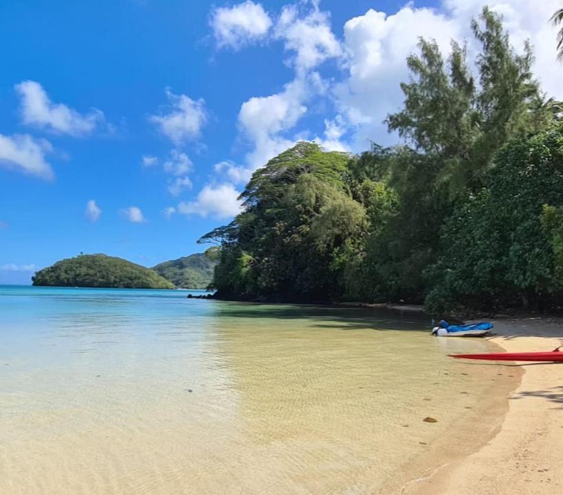 Huahine Manta Lodge Avec 4X4 Optionnel Haapu المظهر الخارجي الصورة